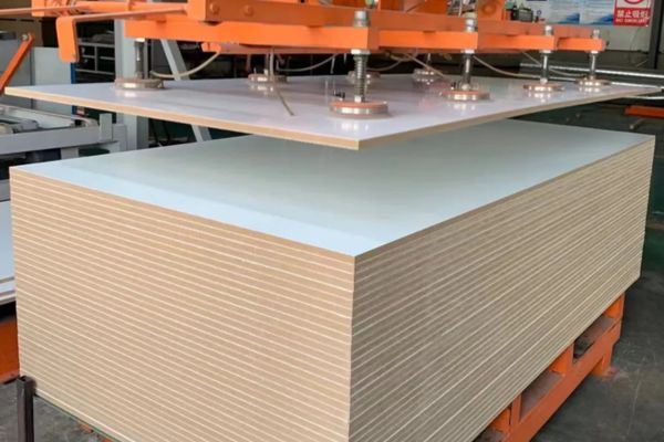 melamine mdf white color